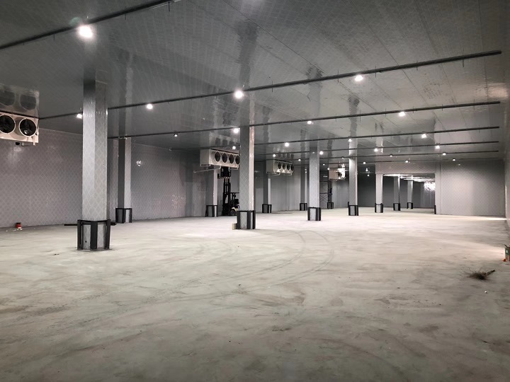 热烈庆祝金裕城投资集团子公司平湖冷库建成运营